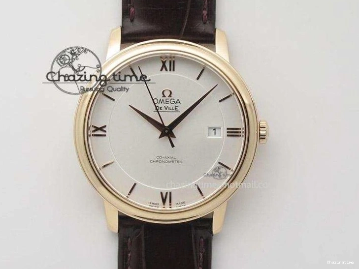 0104 De Ville Prestige SS VSF 1:1 Best Edition Gray Dial on SS Bracelet A OdorResistant 7702